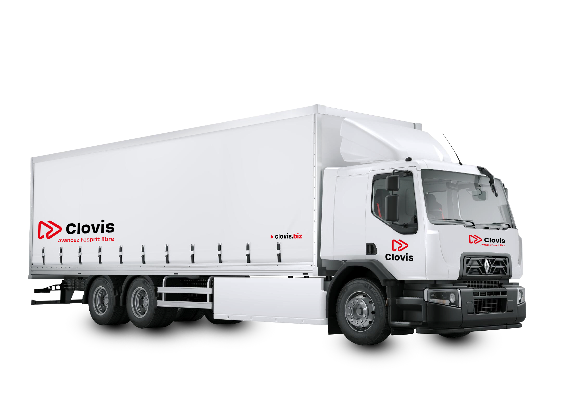 Location Clovis de poids lourd bâche