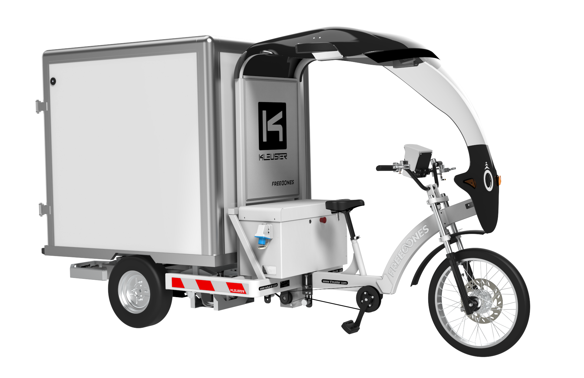 Location Clovis de vélo cargo avec caisse sèche 