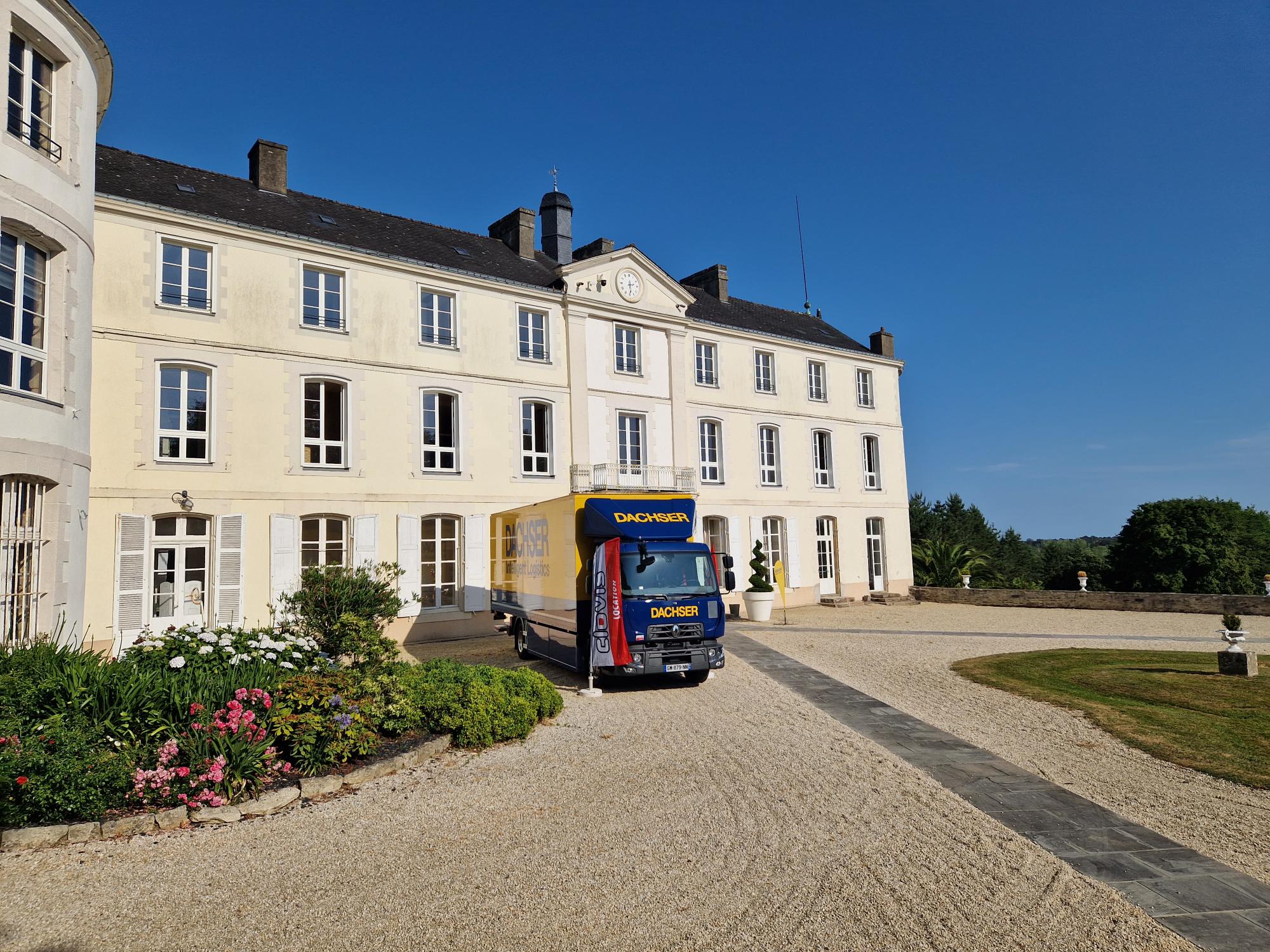 Location de véhicules électriques à Dachser par Clovis