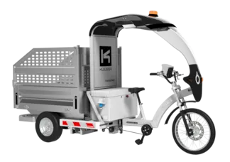 Location Clovis de vélo cargo avec plateau benne